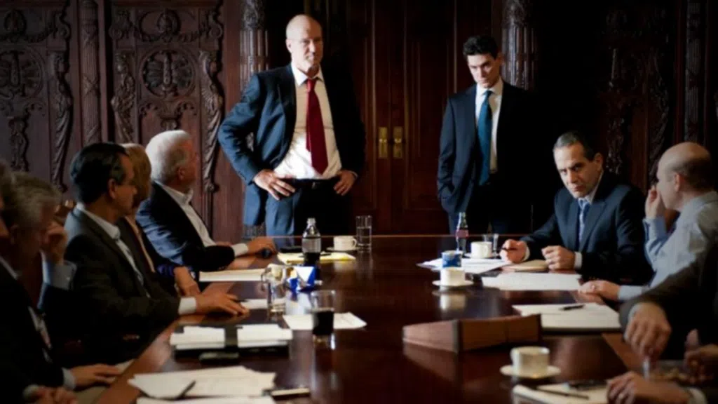 10 filmes sobre mercado financeiro para entender esse universo Filmes sobre mercado financeiro - grande demais para quebrar - créditos: hbo