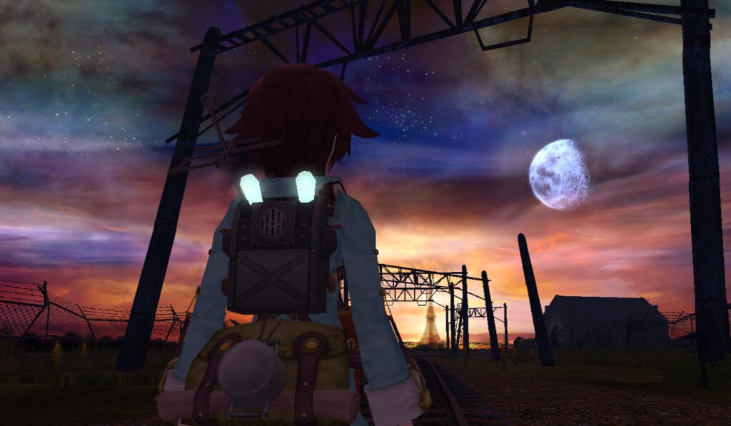 Screenshot de fragile dreams: farewell ruins of the moon, desenvolvido pela tri-crescendo (imagem: reprodução)