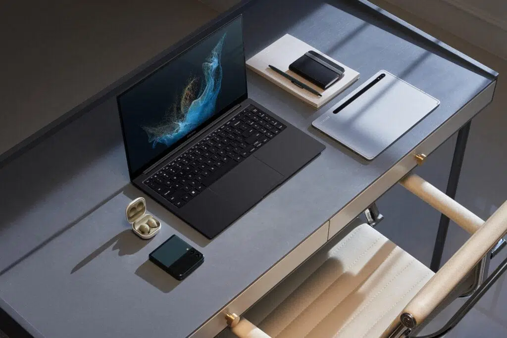 Samsung anuncia galaxy book2 pro com bateria de até 21 horas Tela do galaxy book2 pro