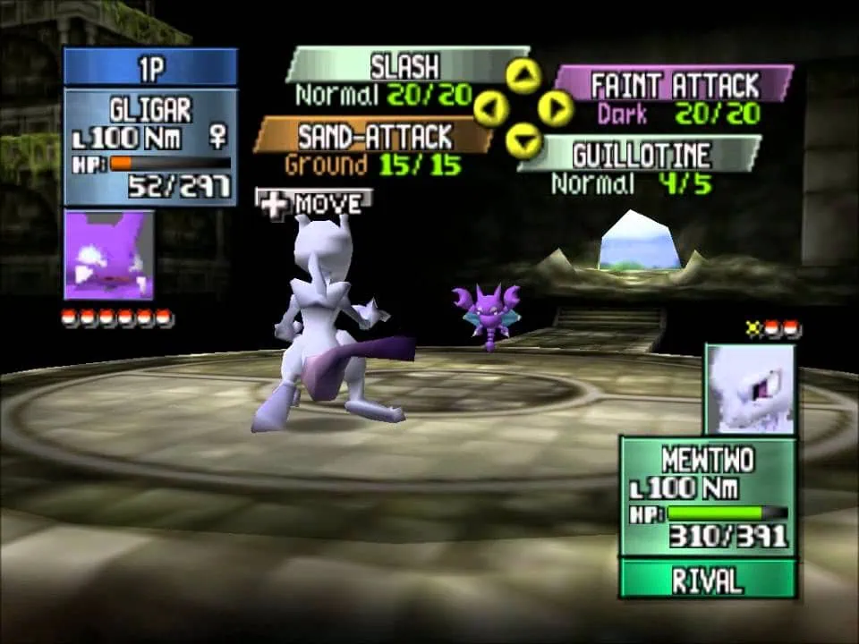 Os 20 melhores jogos de nintendo 64 Screenshot de pokémon stadium 2, desenvolvido pela nintendo (imagem: reprodução)