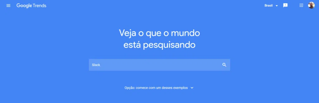 Slack caiu? Confira se o serviço está fora do ar ou com problemas Página inicial do google trends