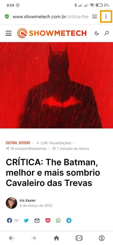 Como salvar páginas da web no android para ver offline Salvar páginas da web no android - opera