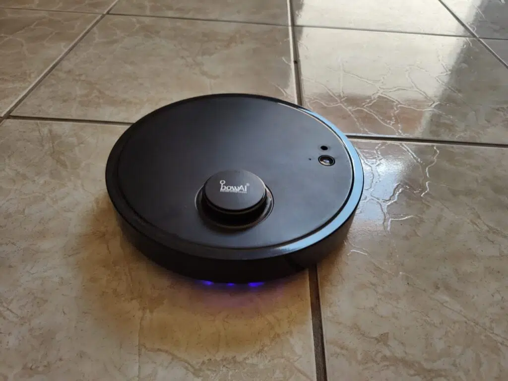 Review: robot aspirador ob12, sencillo sin medida Cuando se usa, el ob12 enciende sus luces
