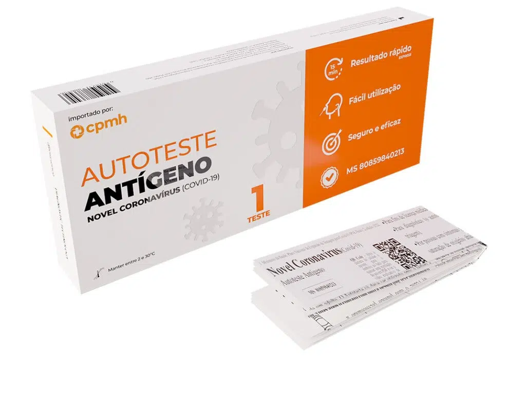 Como funciona e onde comprar autoteste de covid-19 Autoteste de covid-19 da cpmh