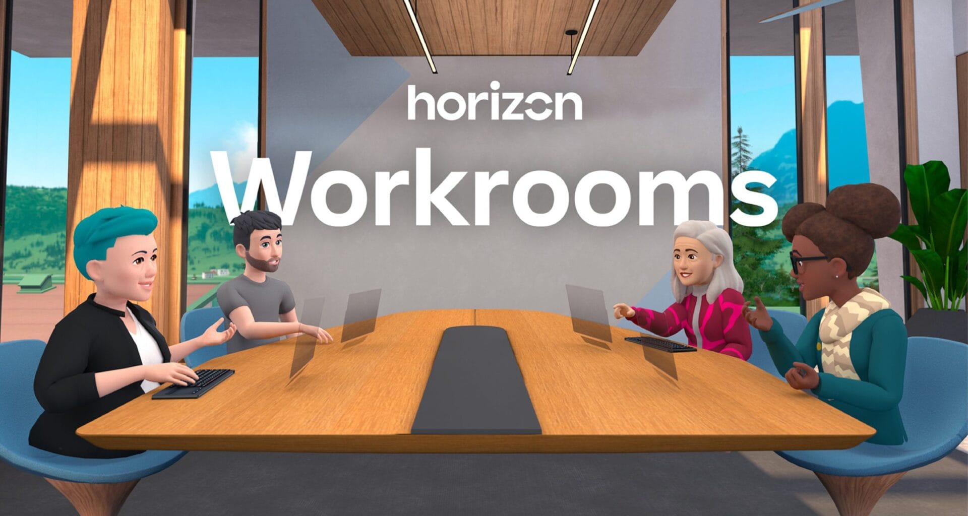 Como criar uma reunião no metaverso usando o horizon workrooms