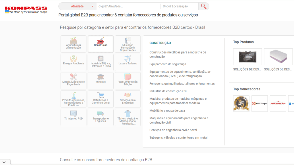 15 buscadores alternativos para ir além do google Kompass