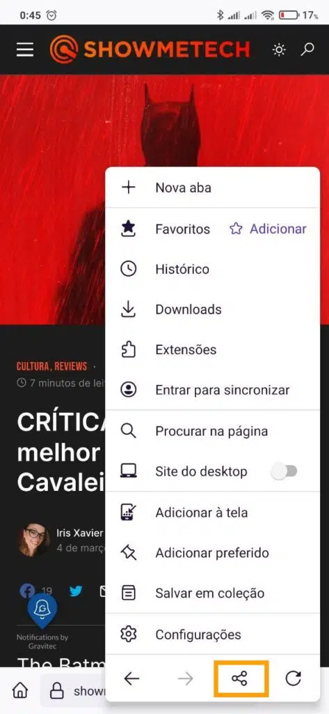 Como salvar páginas da web no android para ver offline Página offiline no celular via pocket