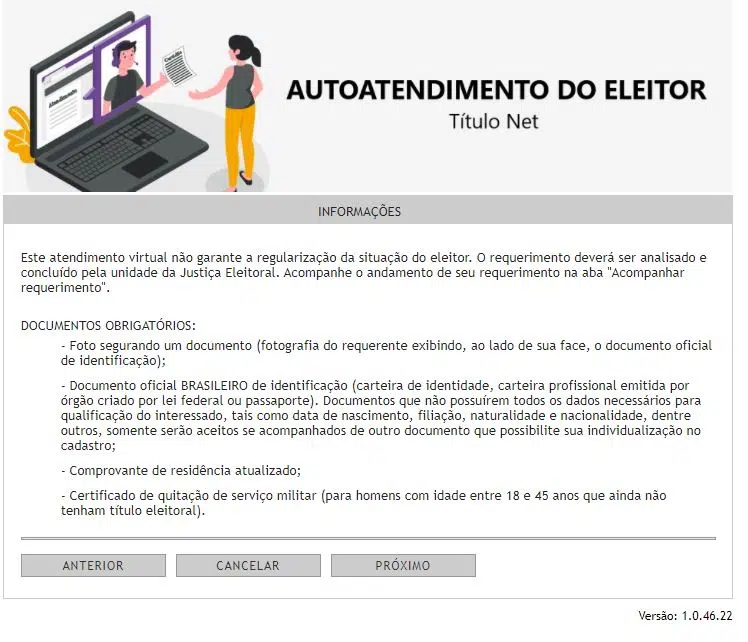 How to get voter registration online How to get voter registration online. Reproduction: lucas gomes, showmetech