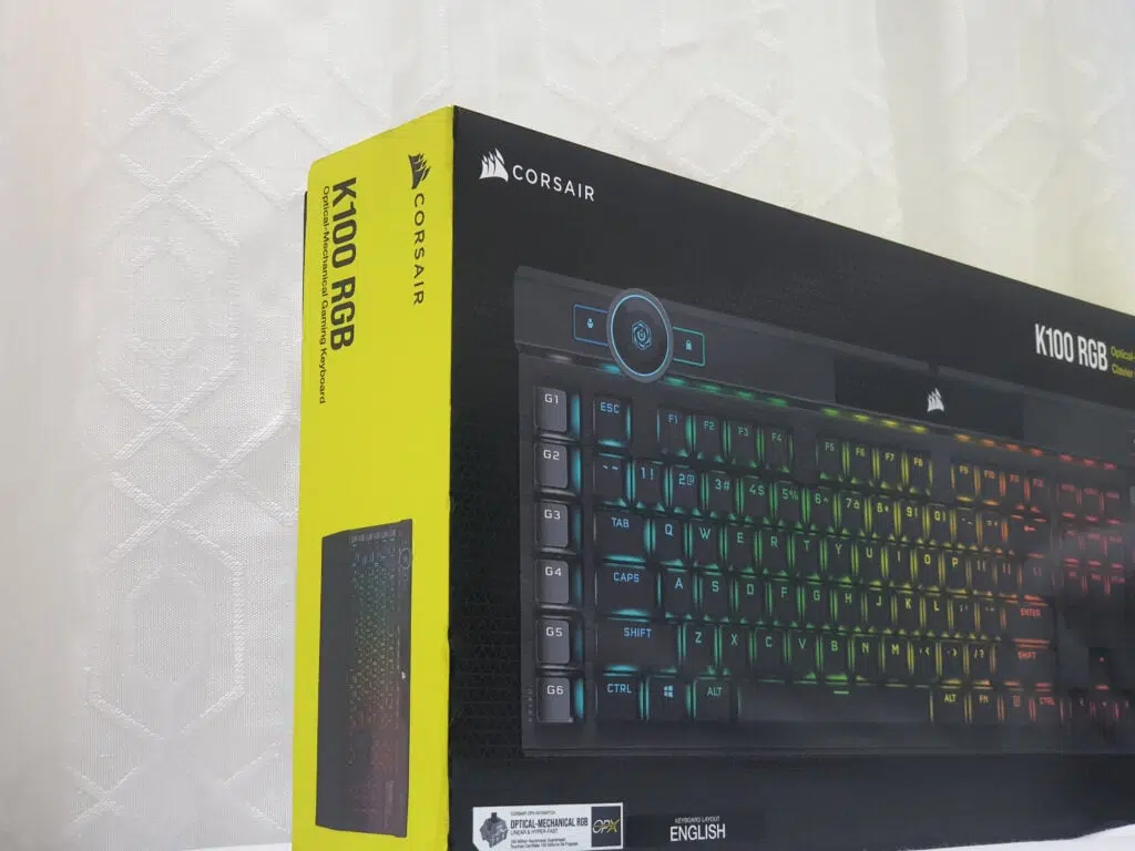 Bewertung: Die Corsair K100 RGB-Tastatur ist eine robuste Option für Gamer Bewertung: Die Corsair K100 RGB-Tastatur ist eine robuste Wahl für Gamer