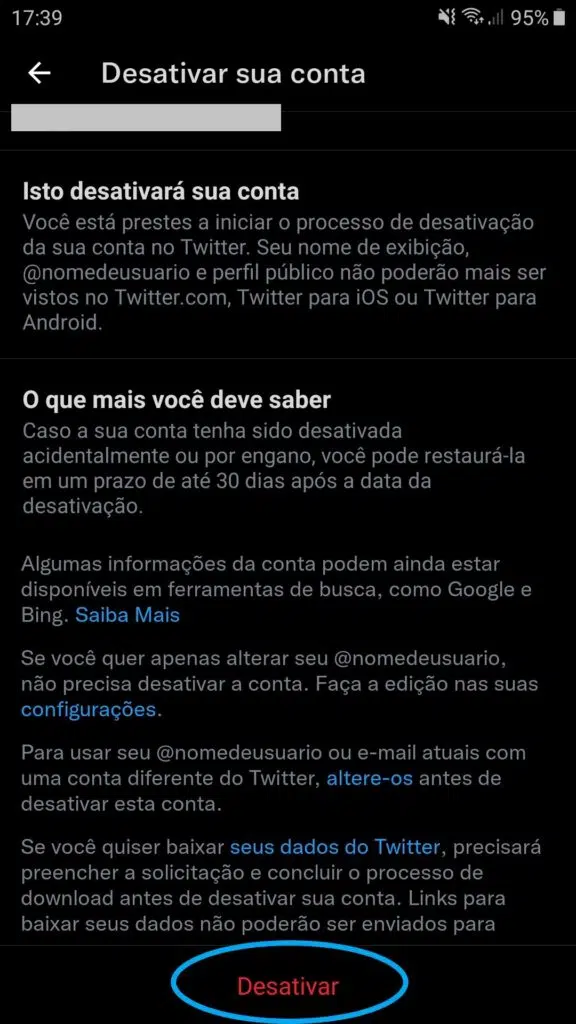Como excluir o twitter de forma definitiva Como excluir o twitter de forma definitiva
