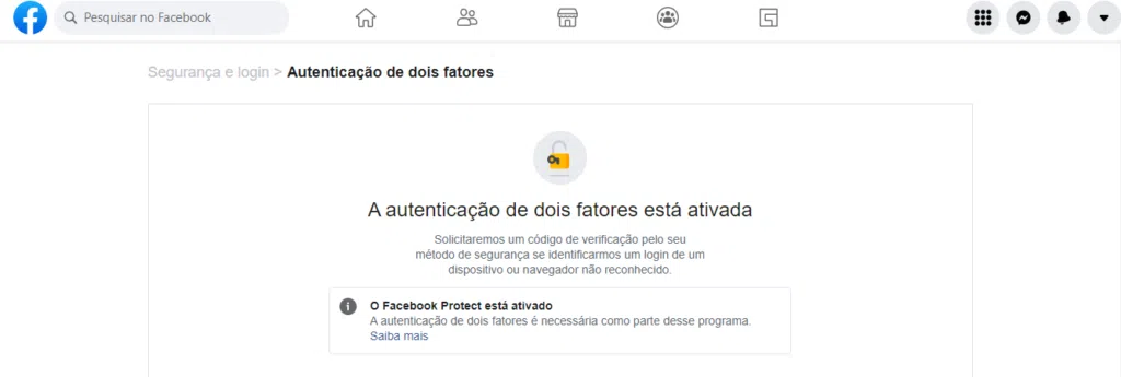 Como recuperar o facebook hackeado (e evitar que aconteça) A autenticação de dois fatores aprimora a segurança dos usuários na rede social