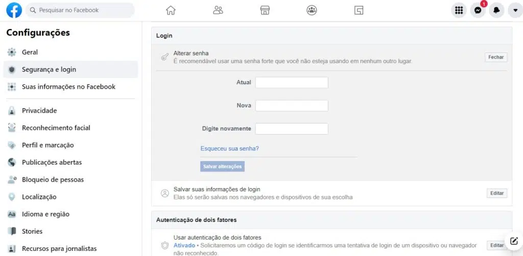 Como recuperar o facebook hackeado (e evitar que aconteça) Se ainda estiver com acesso a sua conta, troque a senha o quanto antes