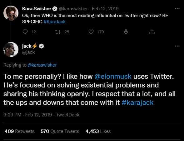 Il fondatore di Twitter afferma che Musk è "la strada giusta" per la piattaforma Il fondatore di Twitter parla di Elon Musk