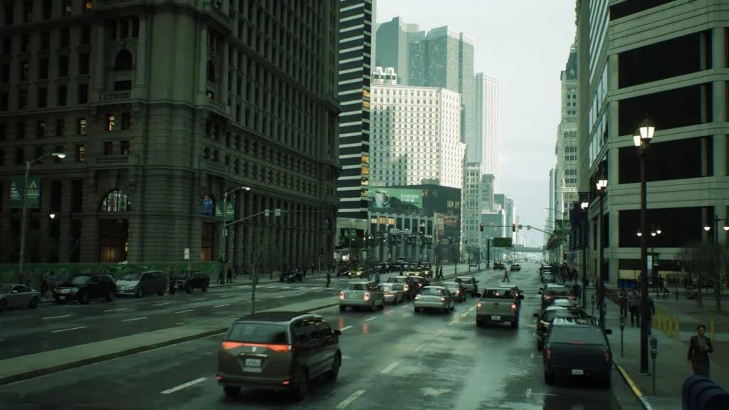 虚幻2022状态宣布新古墓丽影 城市样本工具,来自矩阵唤醒,在虚幻引擎 5 中可用。