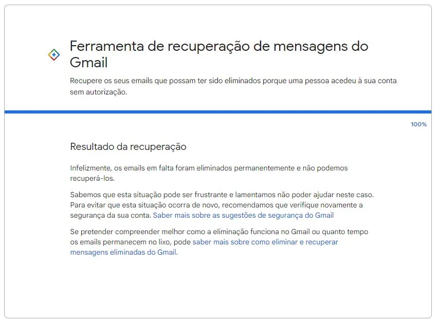 삭제된 이메일에서 파일을 복구하는 방법 일부 삭제된 이메일은 복구되지 않을 수 있으며, 이는 삭제된 지 30일 이상 지난 이메일의 경우입니다. 이 경우 Gmail의 도움을 받아 해당 이메일을 Google 서버에서 계속 사용할 수 있는 한 해당 이메일을 복구할 수도 있습니다. 복제 : 루카스 고메스, showmetech