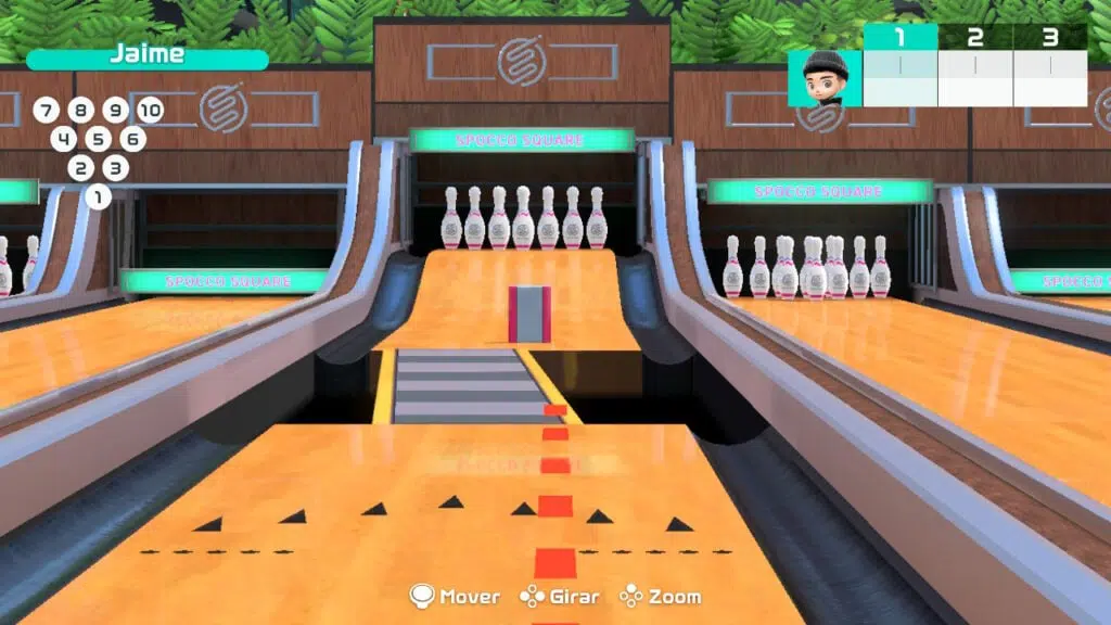 Review: nintendo switch sports retoma a série wii em grande estilo Boliche com obstáculos - nintendo switch sports