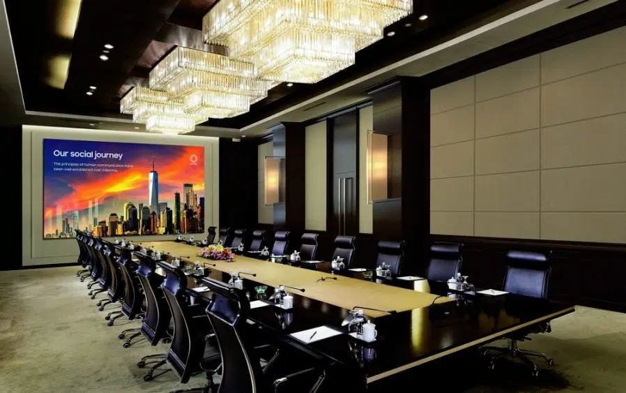 Samsung apresenta tv the wall 2022 com até 220 polegadas Samsung apresenta tv the wall 2022 com até 220 polegadas