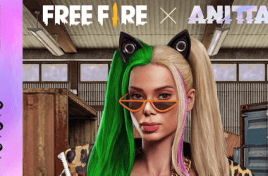 Anitta é novo personagem em free fire, conheça a patroa