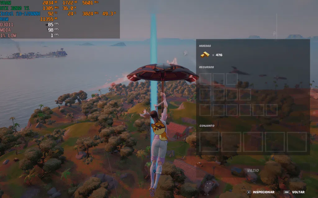 Review: rog flow z13, híbrido notebook-tablet gamer e portátil Desempenho do fortnite no rog flow z13