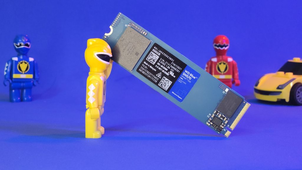 内蔵型SSD WD Blue SN570 500GB SSD WD Blue SN570 NVMe M.2, 500GB, PCIe Gen3 x4, NVMe v1.4