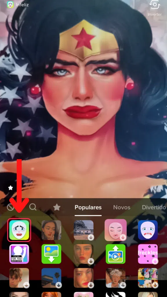 Como usar o filtro de choro do snapchat no instagram e tiktok Como usar o filtro de choro do tiktok