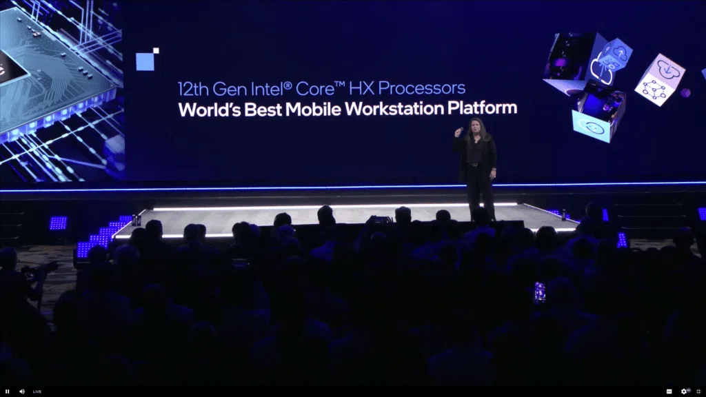 Intel apresenta intel core hx de 12ª geração e novas tecnologias Processador intel core hx de 12ª geração