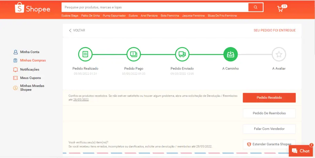 Shopee è affidabile? Scopri come fare acquisti in sicurezza processo di consegna del negozio