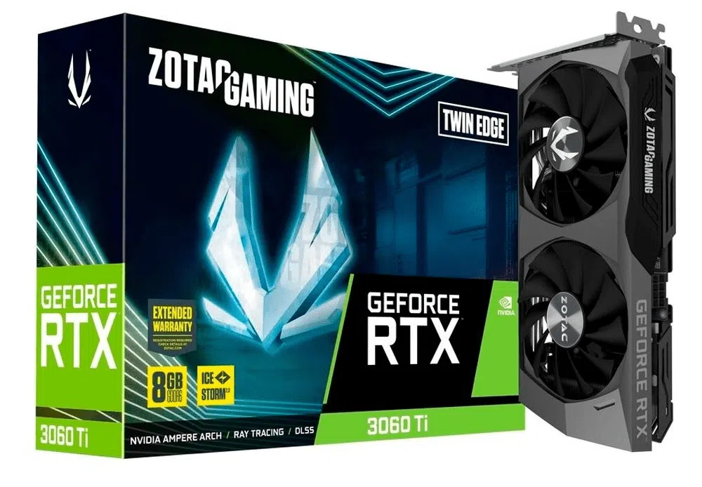 Veja quais placas de vídeo da nvidia estão disponíveis para compra no brasil Zotac nvidia geforce rtx 3060 ti
