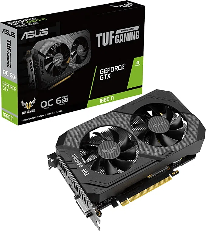 Veja quais placas de vídeo da nvidia estão disponíveis para compra no brasil Asus tuf gaming geforce gtx 1660 ti