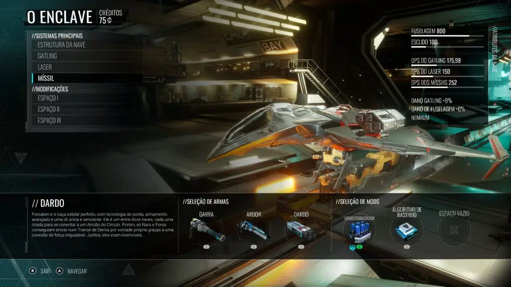 Review: chorus é união de combate espacial robusto a cenários espetaculares Hangar para fazer melhorias na nave - chorus