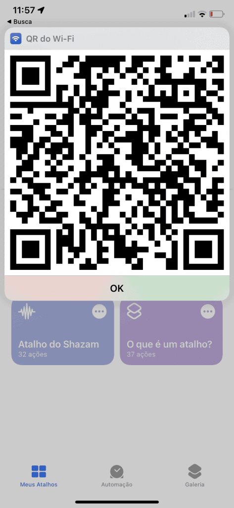 So geben Sie WLAN per QR-Code ein, ohne ein Passwort zu verwenden Fertiges QR-Code-Bild.