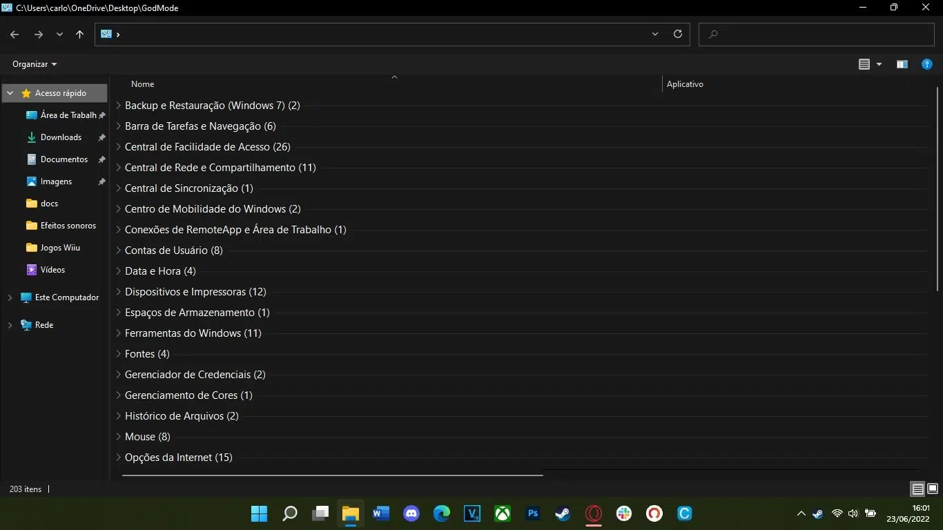 Como habilitar o modo deus no windows 11 (god mode) O que é e como ativar o modo deus no windows 11