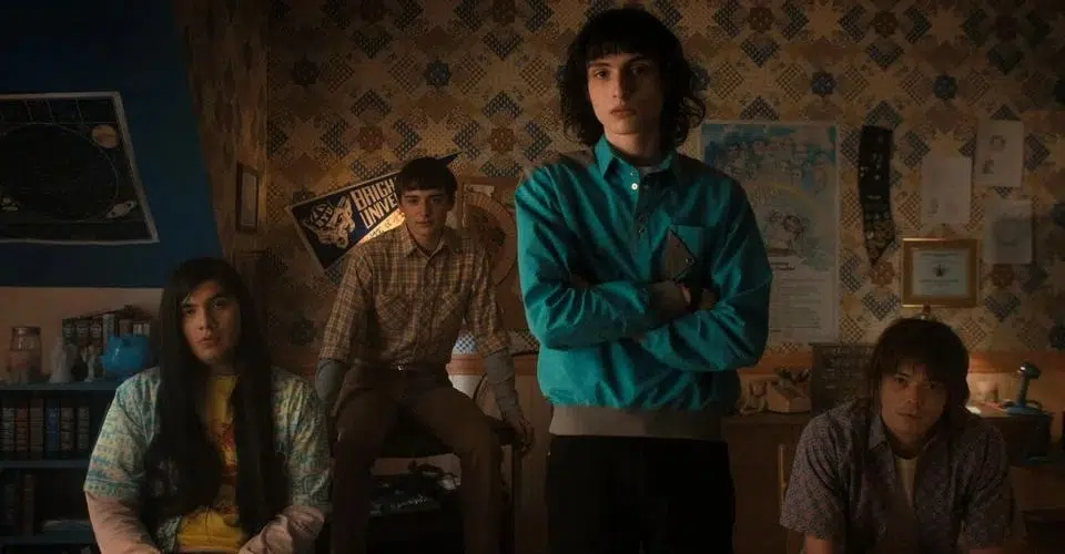 Crítica: stranger things 4 volume 1 Will, mike e jonathan em stranger things 4