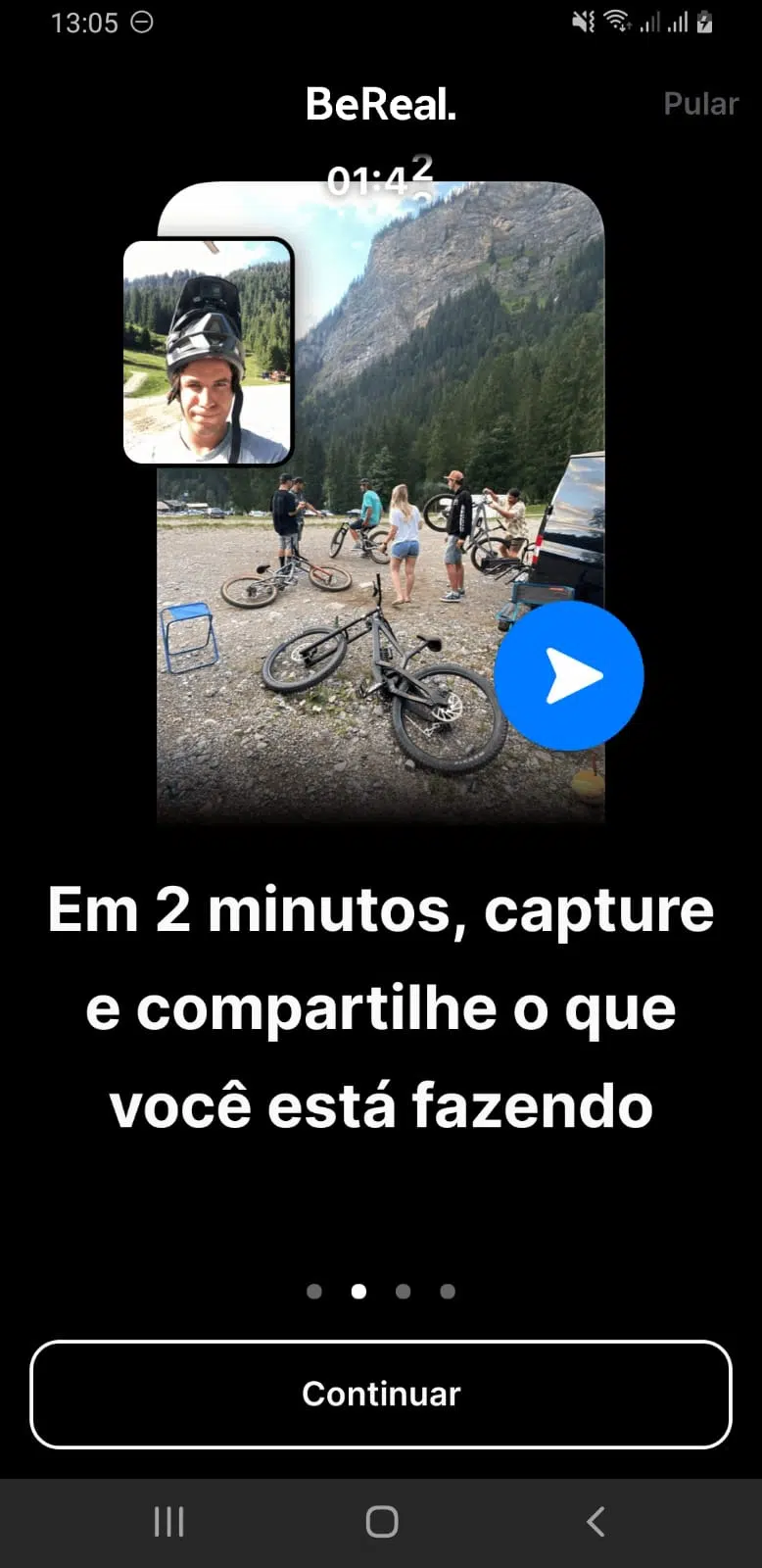 Como usar o bereal, a rede social sem filtros Telas da rede social bereal