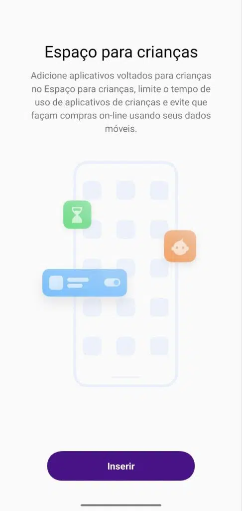 30 dicas e truques para smartphones realme No espaço para crianças, somente os apps que você escolher poderão ser usados