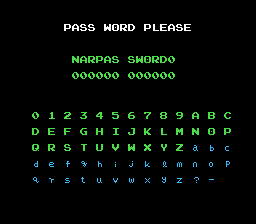 Novo jogo+
password