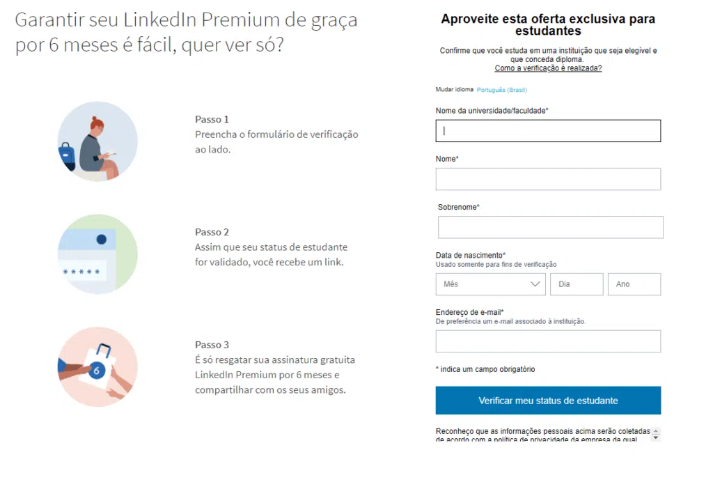 So abonnieren Sie LinkedIn Premium kostenlos So abonnieren Sie LinkedIn Premium kostenlos. Studenten im Grund-, Technik- und Berufsbereich können sechs Monate Premium-Linkedin kostenlos einlösen