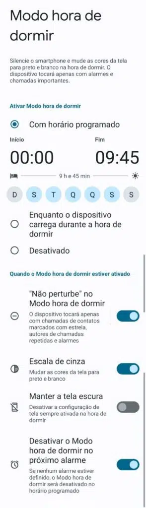 30 dicas e truques para smartphones realme O modo hora de dormir é ótimo para você relaxar e ficar livre de notificações
