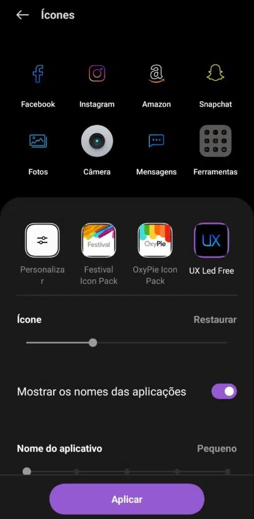 30 dicas e truques para smartphones realme Personalizar os ícones do sistema é uma das 30 dicas e truques para smartphones realme
