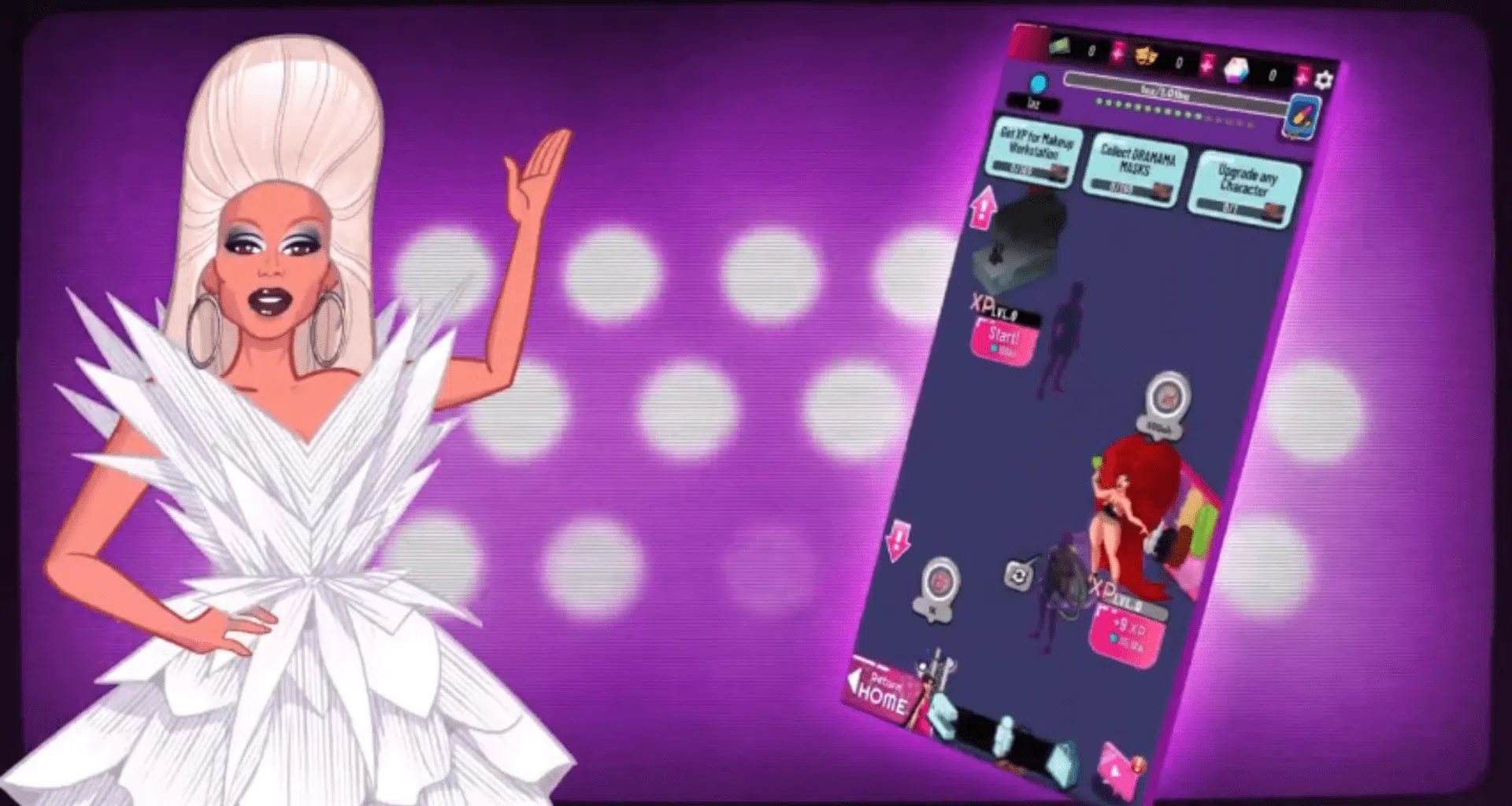 Conheça o mundo dos jogos lgbtqia para celular gratuitos - ru paul's drag race