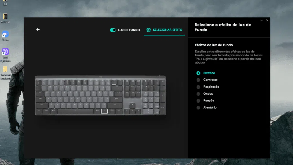 Review: teclados mx mechanical e mx mechanical mini Modos de iluminação de teclado sem fio mx mechanical mini