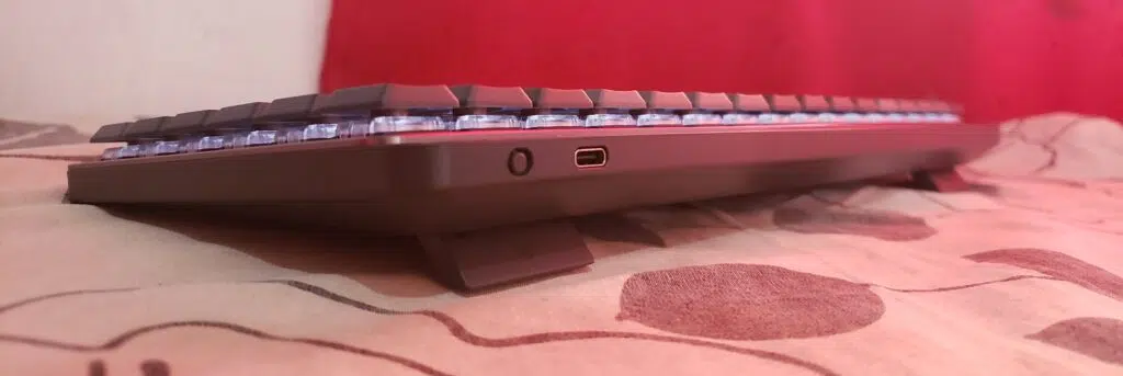 Review: teclados mx mechanical e mx mechanical mini Entrada usb-c de teclado mx mechanical