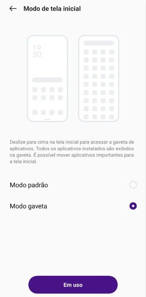 30 dicas e truques para smartphones realme Personalize como os apps ficarão organizados na tela inicial dos smartphones realme