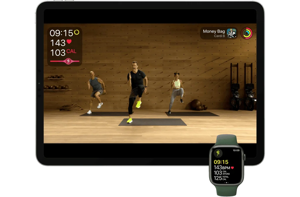 12 apps fitness que te ajudam a ser mais saudável Fica mais divertido acompanhar as aulas sincronizando o aplicativo fitness+ na apple tv.