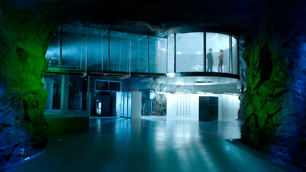 Quels sont les 10 bâtiments les plus sûrs au monde ? La photo montre le centre de données bahnhonf, qui a été construit dans un bunker abandonné de la guerre froide