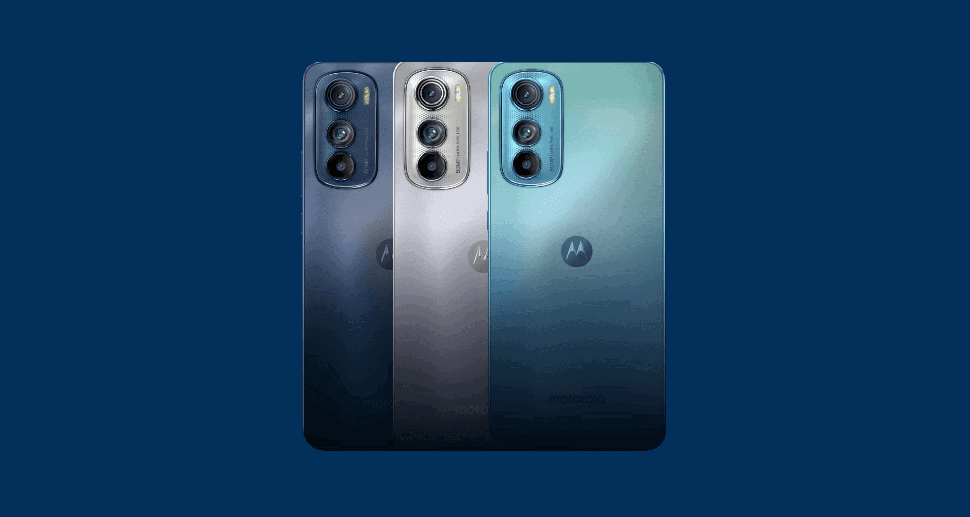 Motorola edge 30 em suas 3 cores