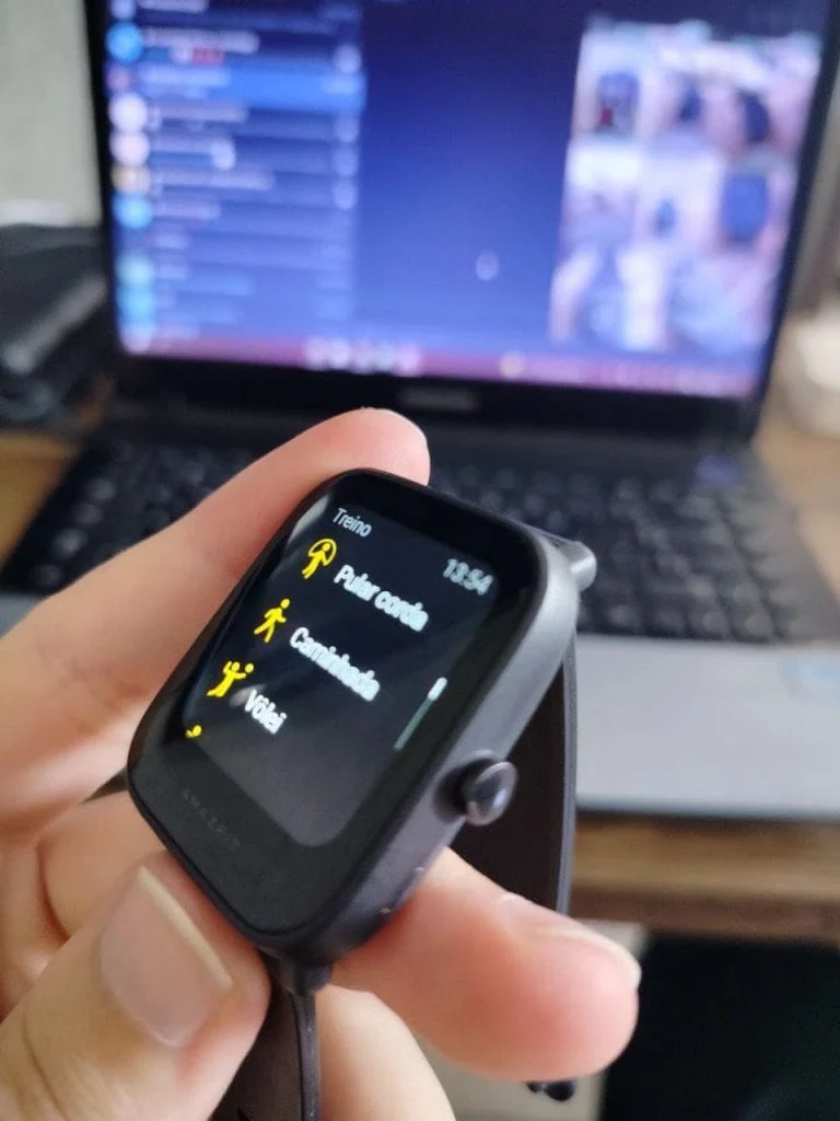 Bewertung: Smartwatch amazfit bip u pro Übungsmenü auf amazfit bip u pro