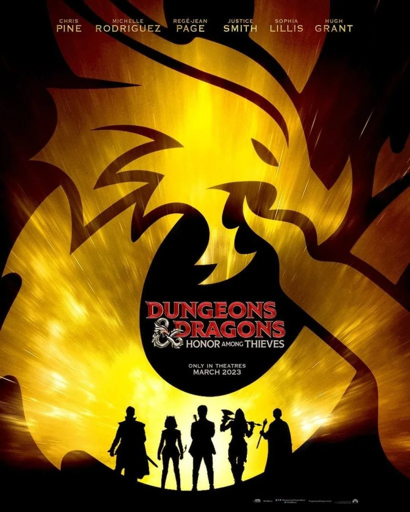 Dungeons & Dragons: RPG-gamefilm krijgt eerste trailer Dungeons & Dragons Poster - Eer onder rebellen?