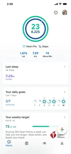 12 apps fitness que te ajudam a ser mais saudável A ferramenta pontos cardio do aplicativo te ajuda a se manter sempre motivado.