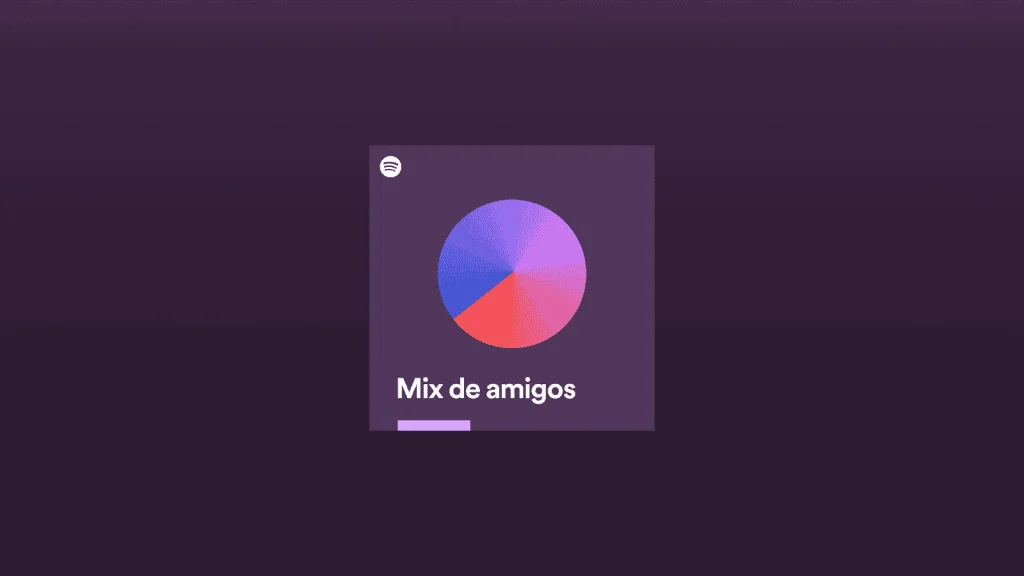 Vriendenmix, de spotify-afspeellijst met de liedjes van je vrienden .